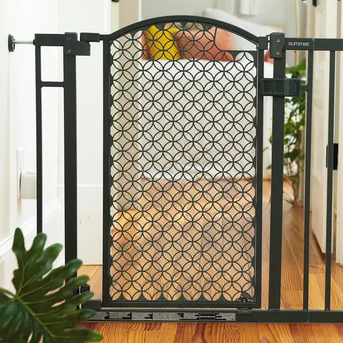 Puerta De Seguridad Para Mascotas Y Bebés Montaje A Presión