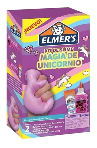 Kit De Slime Elmers Magia De Unicornio 2173158