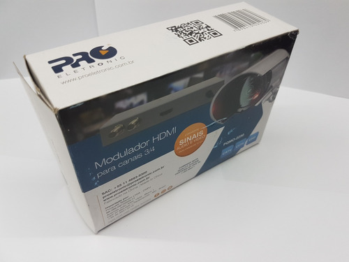 Modulador Hdmi Rf Conversor Hdmi To Rf Canal 3/4 Cftv Uhf