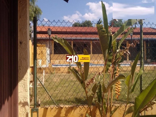 Ch01739 - Chácara Viracopos - At 1.024m², Ac 200m² De Construção, 280 M² De Área Útil, Água Encanada, Esgoto, Luz E Poço Caipira Com Bomba - Z10 Im. - Ch01739 - 33887173