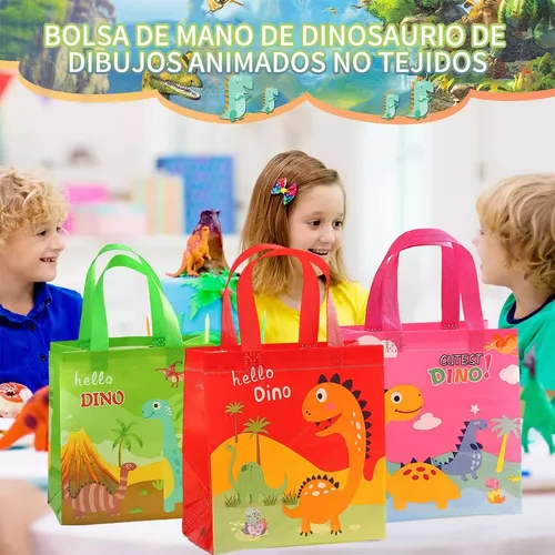 bolsas cumpleaños infantil, Bolsas de dinosaurios de 40 piezas para niños,  bolsa de regalo de cumpleaños