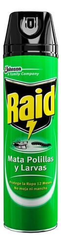 Raid Insecticida Mata Polillas Y Larvas - 3 Unidades