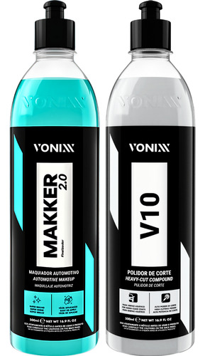 Makker Maquiador Automotivo Vonixx Polidor Para Corte V10