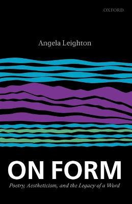 Libro On Form - Angela Leighton