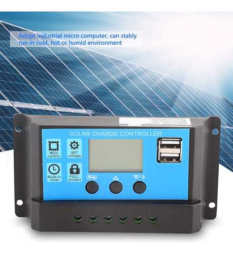 Usb Panel Solar Regulador De Carga De La Bater¿a Control