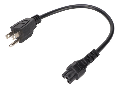 Cable Corto De Alimentación Ac 515p A Iec320 C5 Hembra 18 Aw