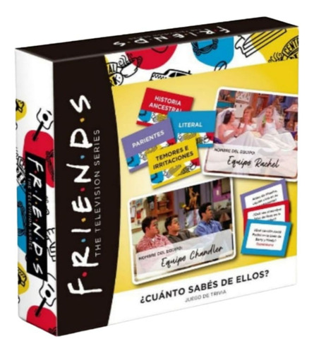 Juego De Mesa Friends De La Serie De Television Cuanto Sabes