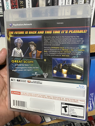 De Volta Para O Futuro Super Conservado Ps3 Físico Original (Usado)