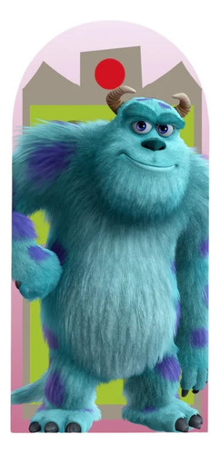 Funda Mampara Punta Redonda O Media Luna Monsters Inc