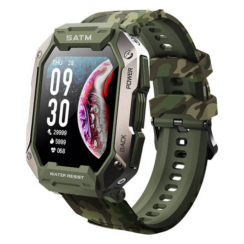 Smartwatch 2023 Military Rock Multidial Deportes Al Aire Lib