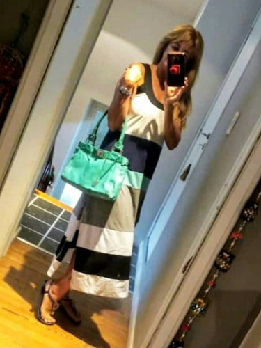 Imagen 7 de 10 de Vestido Solero Largo Verano Algodón Pima
