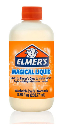 Activador Para Hacer Slime Elmers Lavable No Toxico 258 Ml