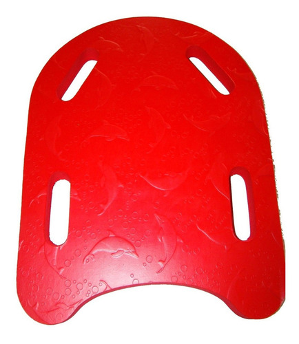 Tabla Natación Pileta Pataleo Barrenar, Aprender A Nadar Gmp Color Rojo