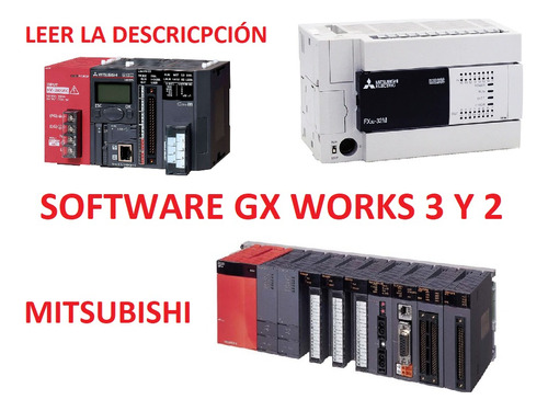 Software Mitsubishi Gx Works 3 Y 2 Melsoft Plc Fx Q R L Y A