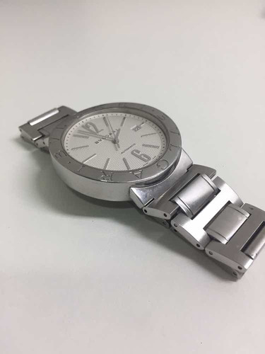 Bvlgari Em Aço 42mm Automático Original