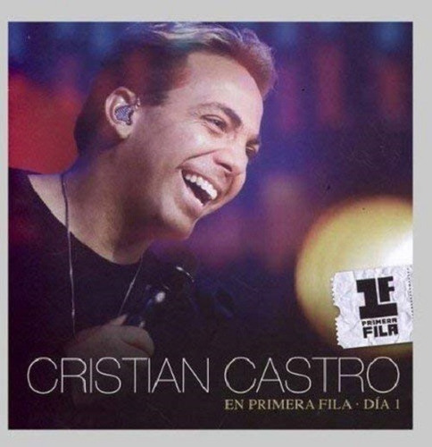 Cristian Castro - En Primera Fila Dia 1 Uno - Disco Cd + Dvd