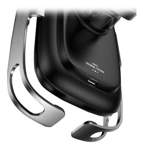 Cargador Inalámbrico Para Auto Sensor Electrico / Baseus Color Plateado