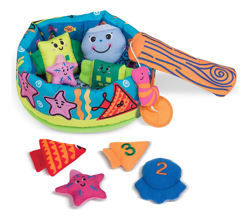 Juego De Aprendizaje Melissa Amp Doug Ks Fish Count Para Niñ