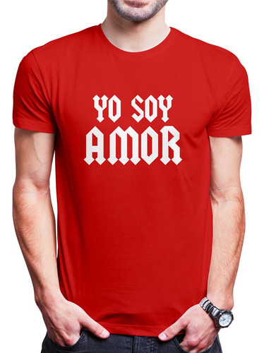 Polo Varon Yo Soy Amor (d0946 Boleto.store)