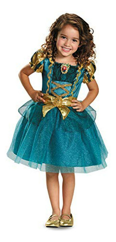 Disfraz Princesa Merida Valiente Disney Para Niñas, Talla Gr