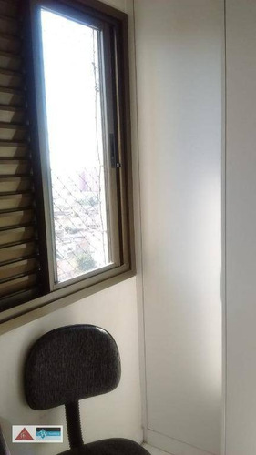 Imagem 9 de 15 de Apartamento Com 3 Dormitórios À Venda, 106 M² Por R$ 560.000 - Anália Franco - São Paulo/sp - Ap5820