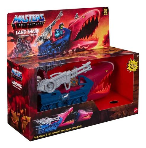 He Man Masters Of The Universe Tiburon Terrestre Tubaronk *