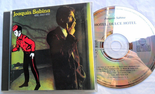 Joaquin Sabina - Hotel Dulce Hotel * Spain 1º Ed. 1987 Cd 