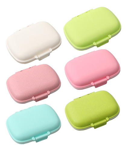 Práctico Estuche Para Pastillas Con 8 Compartimentos, Bolsil