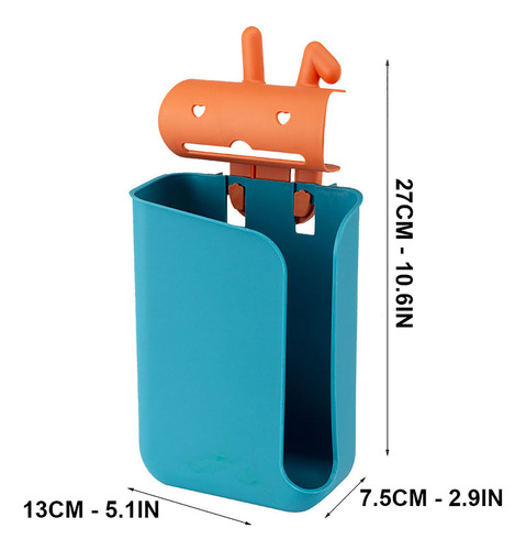 Caja De Papel R Para Montar En La Pared, Bolsa De Basura De