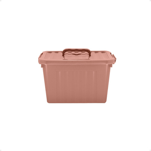 Caja Organizadora Plastica Mediana Pastel X3 Deco 32x23x19