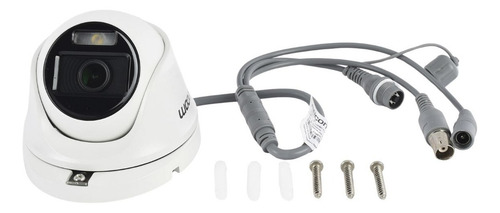Cámara Tipo Domo 2mp Audio Por Coaxitron/ E8-turbo-g2/a Color Blanco