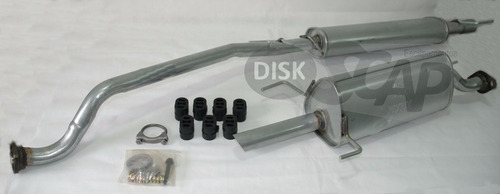 Kit Silencioso Traseiro+ Intermediario Astra Hatch 1.8 / 2.0