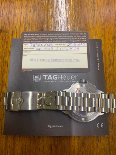 Relógio Tag Heuer Indy 500 Miles - Original