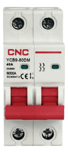 Pack - 2 Int. Automatico Dc Bipolar 2x40a 6ka - Cnc