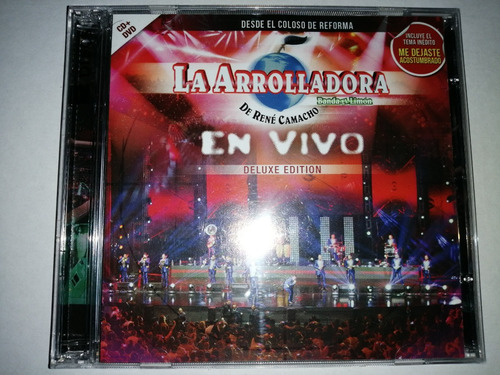 Arrolladora Banda Limon En Vivo Deluxe Cd Dvd 2014 Mdisk