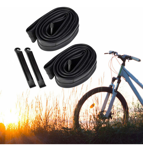 Paquete De 2 Tubos De Bicicleta De 32 Mm Con 16 Pulgadas