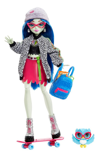 Muñeca Monster High Ghoulia Yelps Con Accesorios