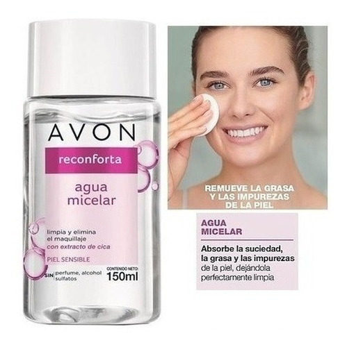 Agua Micelar Calma Y Suaviza 150ml Avon