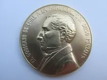 Comprar Antigua Medalla Gobierno  Chile A Diego Portales 1837- 1937 