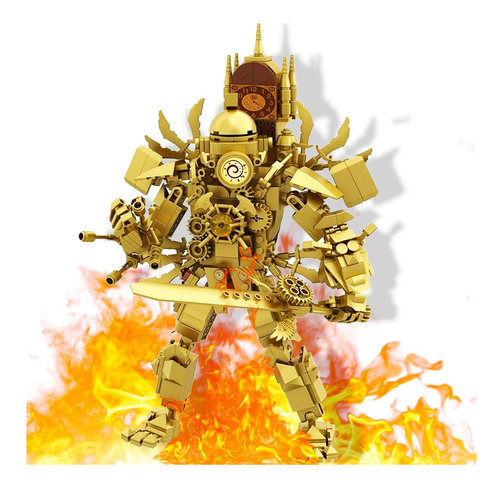 Juguete De Bloque De Bloque De Titan Clockman Afsnwqg Skibid