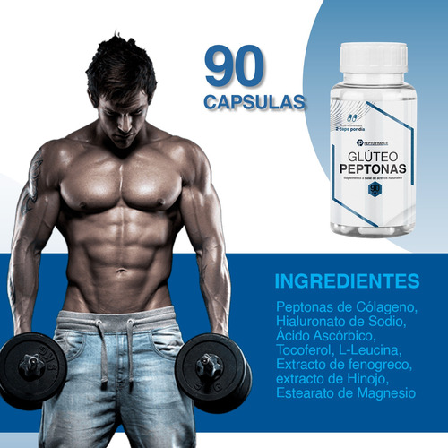 Peptonas De Colágeno Euphoric Peptfrance Crecimiento Gluteos Sin Sabor