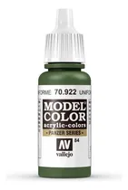 Comprar Vallejo Model Color 17ml Pintura Acrílica Color 84 Verde Uniforme 70.922