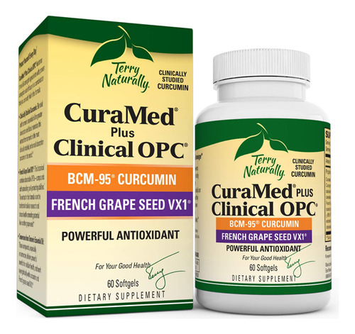 Terry Naturally Curamed Plus Clinical Opc  60 Cpsulas Blanda