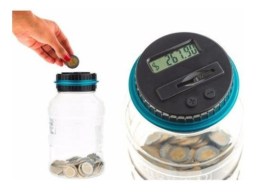 Alcancía Electrónica Digital Lcd Monedas Contador Ahorradora,alcancia Rana,alcancias Electronicas