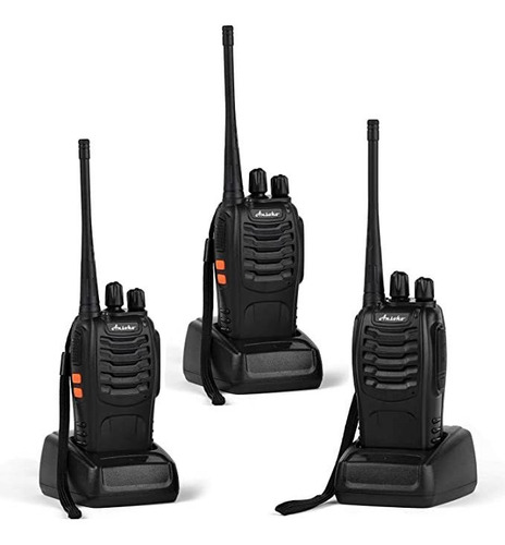 Ansoko Walkie Talkies - Radios Recargables De Dos Vías De .