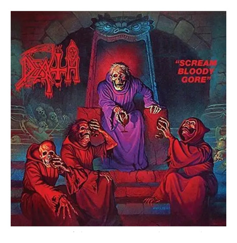 Lp Death Scream Bloody Importado Lacrado Com Frete Grátis