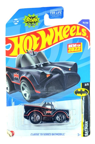 Hot Wheels Batmobile Batman Original Nuevo