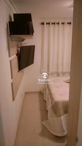 Apartamento Com 2 Dormitórios À Venda, 54 M² Por R$ 361.000,00 - Vila Príncipe De Gales - Santo André/sp - Ap15879