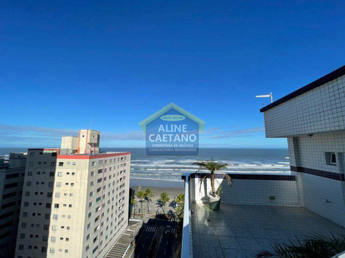 Imagem 1 de 29 de Esta Será Sua Cobertura Vista Mar! 3 Dorm. 2 Vagas - Vagt031