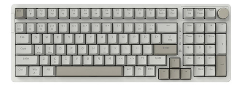 Teclado Mecânico Com Fio Retrô Ak992, Layout Completo De 98